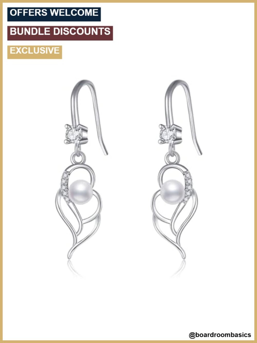925 Sterling Silver Cat Pearl Dangle Earrings Minimalist Gift for Women